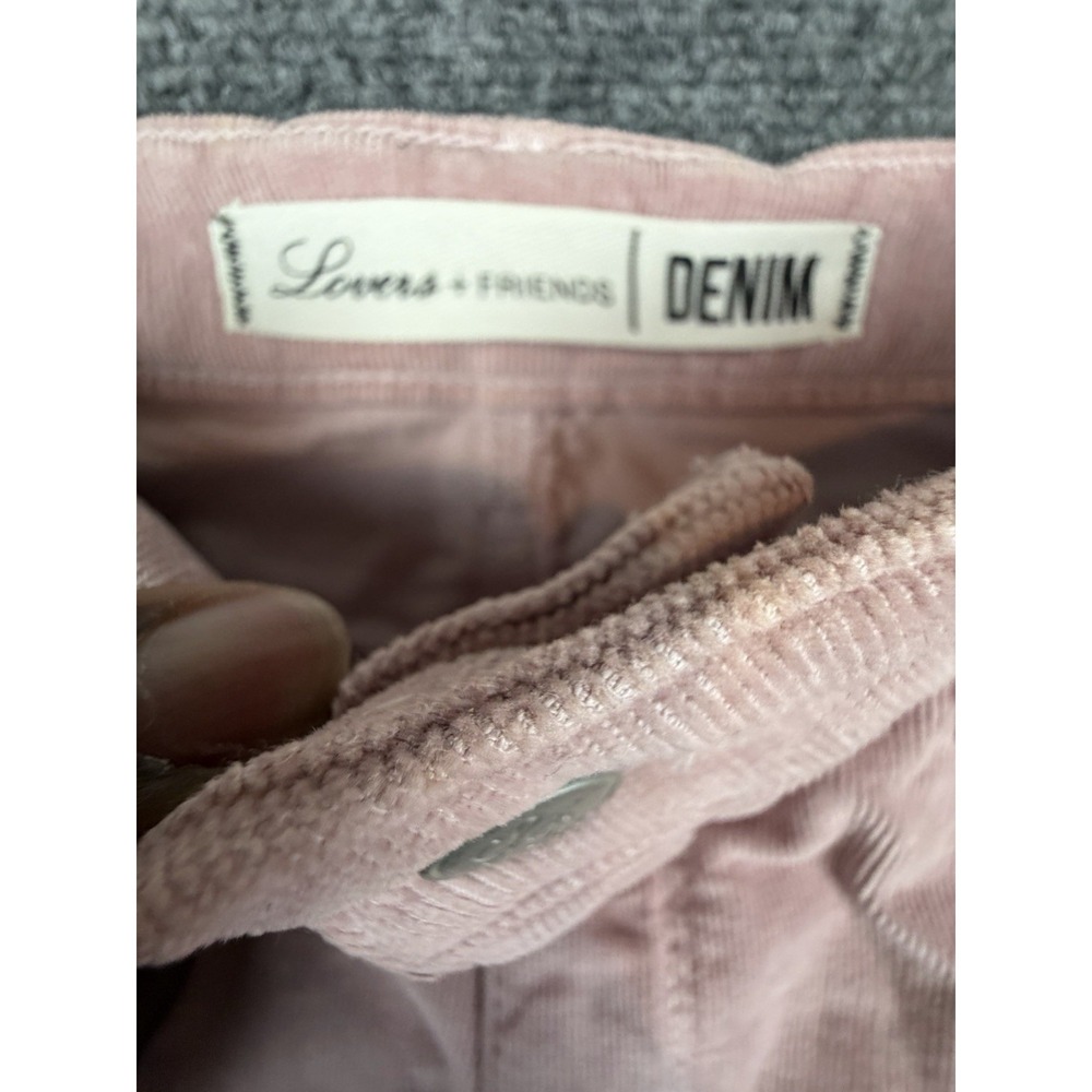 Lovers + Friends Wyatt Corduroy Hi-Rise A-Line Skirt in Rosemont WOMENS SIZE 26 - Picture 2 of 9